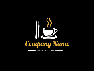 Caffe/Restro Customizable Logo customizable logo editable logo logo logo design