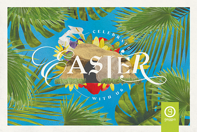 Easter Invite Card 2024 christian christian design christian designer christianity easter2024 graphic design print design