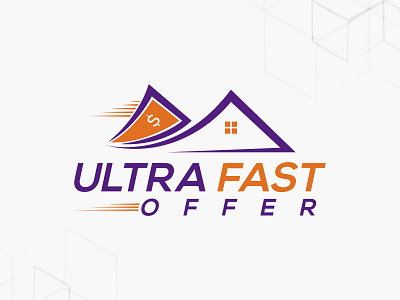 ULTRA FAST OFFER Logo Design. brand identity branding business logo fast home buyer fast home sale logo fast home seller graphic design home buyer and seller logo home buyer logo home sale logo home seller logo logo logo design quick home buyer super fast home buyer super fast home buyer and seller ultra fast home buyer very fast home buyer