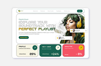 2D Futuristic Layout Ui (2) ai ai art branding color inspiration figma figma design futuristic futuristic design graphic design music music web playlist web ui ui inspiration ui layout uiux ux ux layout web design website design