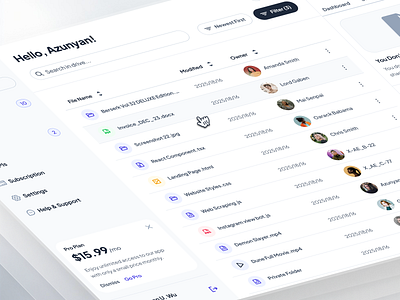slothUI: World's Laziest Design System | SaaS File Manager Table figma design system figma ui kit file management file management app file management dashboard file management ui file manager file manager app file manager dashboard file manager ui minimal saas dashboard saas layout ui saas table ui saas ui simple slothui table design ui table layout ui table ui
