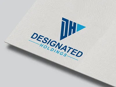 DESIGNATED HOLDINGS LOGO DESIGN. brand identity brand logo design branding branding design business logo corporate letter logo corporate logo corporate logo design design dh letter logo design dh logo graphic design holding company logo holding logo letter logo logo logo and brand identity design logo design logo designing