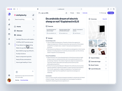 slothUI: World's Laziest Design System | SaaS AI Chatbot App UI ai chatbot ai chatbot app ai chatbot dashboard ai chatbot ui ai companion app ai companion dashboard ai companion ui ai copilot app ai copilot dashboard clean figma design system figma ui kit minimal modern saas ai chatbot saas dashboard saas ui simple slothui soft