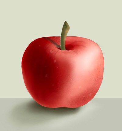 Сочное яблоко design graphic design illustration прокрейт