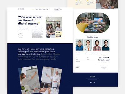 Business Consultancy - biznex - Webflow Template business business consulting landing page consultancy creative landing page hero home page home page landing page modern website design