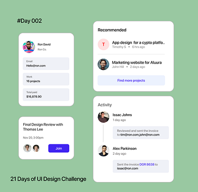 Day 2 Of UI design Challenge dailychallenge design product design ui ux