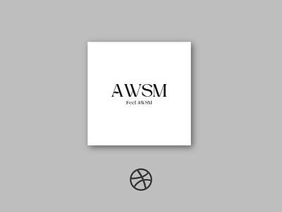 AWSM - Awesome ~ LOGO DESIGN branding graphic design logo