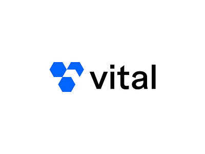 Vital logo branding design identity logo logo design logodesign logotype modern logo
