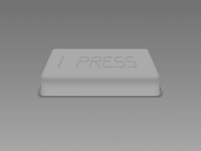 A simple button that turns on the lights on pressing 3d animation illustration motion graphics ui vector