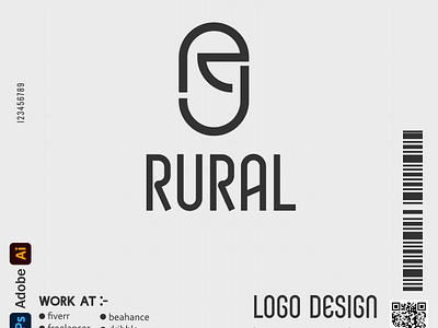 Rural logo design brand name branding brandlogo business logo business logo design company logo creativelogo custom logo design identity logo logo creation logodesign logos logotype luxury logo minimalist logo modern logo professional logo