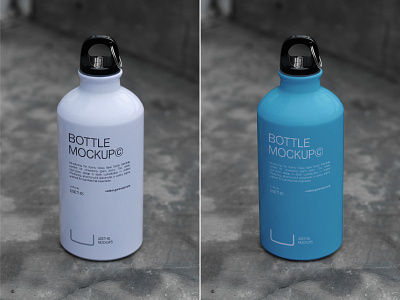 Bottle Mockup Outdoor (PSD) bottle mockup bottle mockup outdoor bottle mockups branding mockup mockup mockup bundle mockup design mockup psd mockups