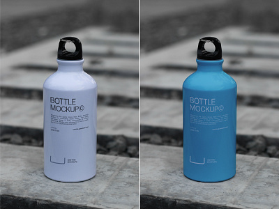 Bottle Mockup Outdoor (PSD) bottle mockup bottle mockups branding branding mockup mockup mockup branding mockup design mockup psd mockups