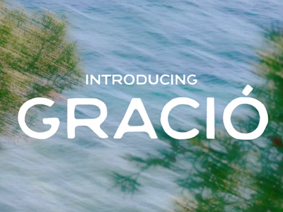 Gració - vintage & handmade font font handmade font ibiza letters typography vintage vintage font