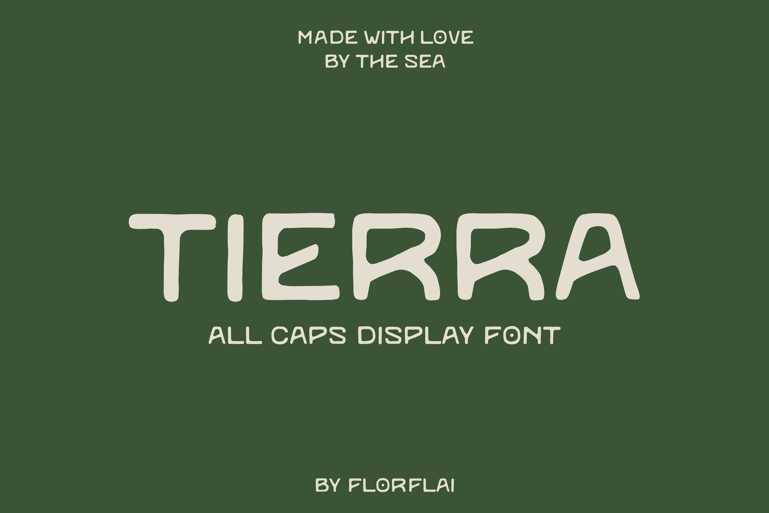 Tierra - handmade earthy font all caps display font earth earthy font handmade handmade display font handmade font nature nature font sans sans serif tierra tipografia tipography typography vintage