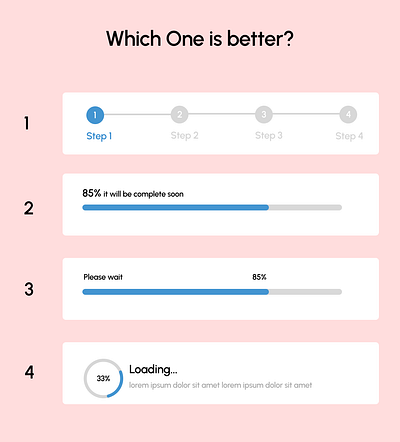 Progress Bar 3d graphic design progress bar ui