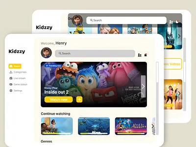 The Kidzzy website app design graphic design illustration logo typography ui ui design ux ux design vector web design website