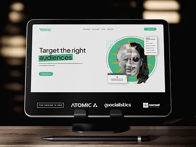 Homepage Visual Design banner home page homepage landing landing page landingpage visual design web banner webdesign website