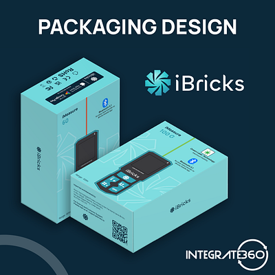 iBrick Box Packaging box box packaging branding design graphic design illustration illustrator logo mockup packaging photoshop vector