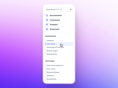 slothUI: World's Laziest Design System | SaaS Sidebar Nav UIUX clean figma design system figma ui kit gradient minimal modern navigation ui purple saas app saas navigation ui saas sidebar saas sidenav side navigation ui sidebar sidebar ui sidenav sidenav ui simple slothui soft