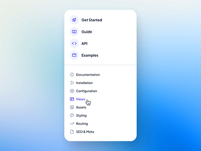 slothUI: World's Laziest Design System | SaaS Sidebar Nav UIUX blue clean figma design system figma ui kit gradient minimal modern navigation ui saas sidebar side nav side navigation side navigation ui sidebar sidebar ui sidenav sidenav ui simple slothui soft ui design