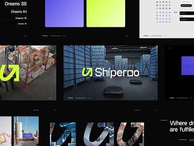 Shiperoo: Branding & Framer Development branding framer framer development framer site logistics no code development robotics saas ui ux