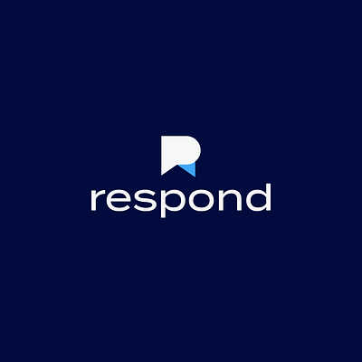 Respond branding design graphic design illustration illustrator logo minimal vector