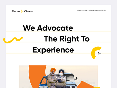 Mouse & Cheese New Web Design cheese clean ui design development graphic design homepage illustration landing page logo mouse ui ux vector website website page