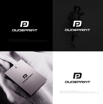 DudePrint Logo branding dudeprint logo graphic design logo