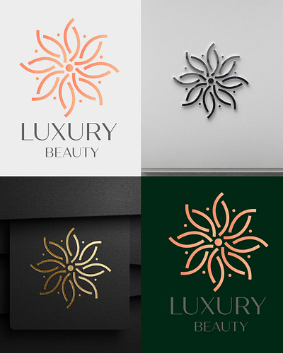 Luxury beauty logo Design beauty branding care design fashion graphic design inspire logo logo design logo inspire luxury logo minimal modern premium shot vector