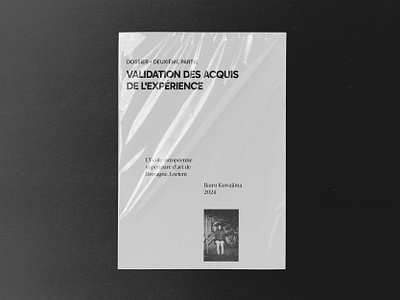 The Dissertation-memoirs cover a4 bw cover minimalism paper photo typography