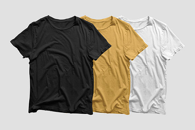 Clean T-Shirt Mockup asset assets back clean color copy front layer layered layers mock mock up mockup paste resource resources shirt shirts t shirt template