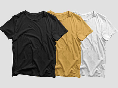 Clean T-Shirt Mockup asset assets back clean color copy front layer layered layers mock mock up mockup paste resource resources shirt shirts t shirt template