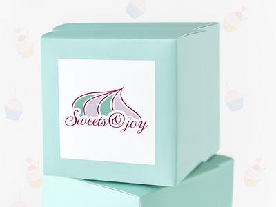 Logo for Craft sweets branding design graphic design illustration logo mint packaging pink