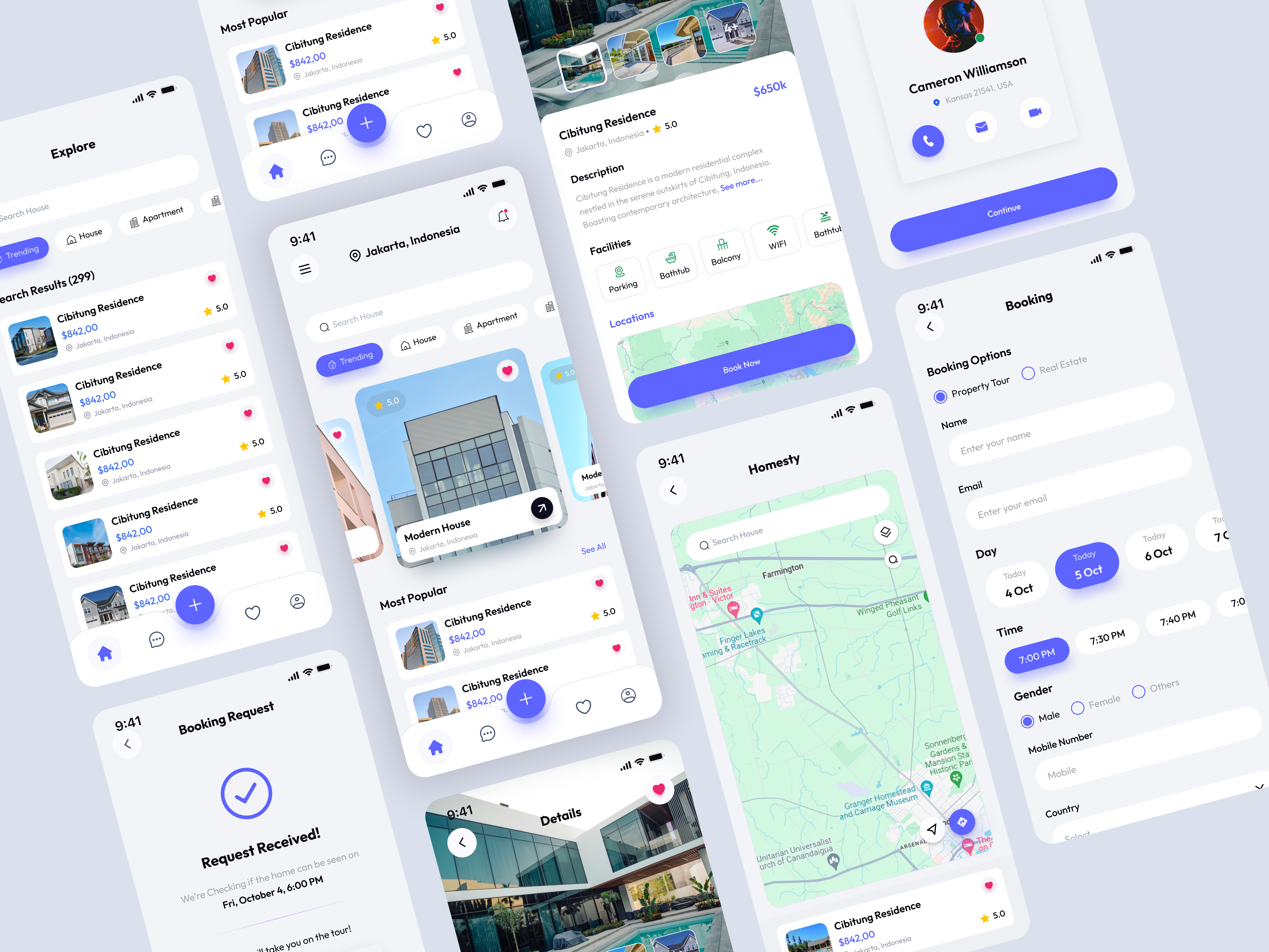 Example of Real Estate Mobile App 
