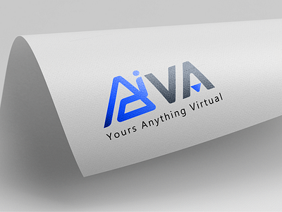 Virual Logo Idea branding graphic design illustration logo vector