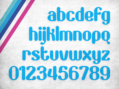 Eighties Rounded font 7 versatile