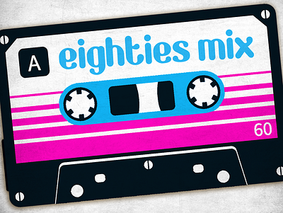 Eighties Rounded font 3 versatile