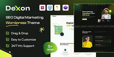 Dexon - SEO & Digital Marketing WordPress Theme technology