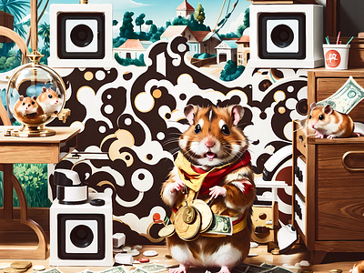 Join Hamster Kombat using AI QR Codes! ai aiart augmentedreality digitalart digitaldesign futuretech gameontelegram graphicdesign hamsterkombat innovation moderndesign playtoearn qrcodeart qrcodes scanandplay smartdesign techart techinnovation technology techtrends