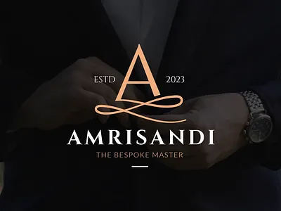 Amrisandi Bespoke Master Brand Identity design brand guide brand identity logo logo design stationery design visual identity website website design