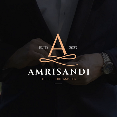 Amrisandi Bespoke Master Brand Identity design brand guide brand identity logo logo design stationery design visual identity website website design