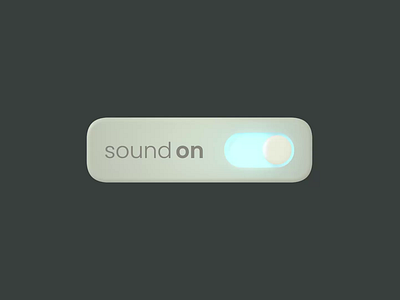 Softoggle 3d component minimal soft sound splinetool switch threejs toggle ui ux