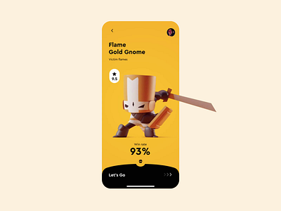 Mobile Game app Design app design figma ui ux