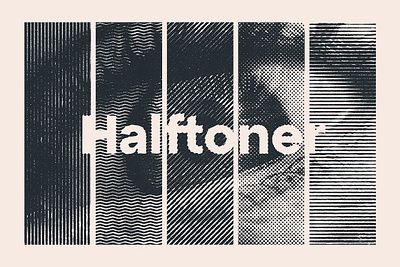 Five Vintage Halftone Effects in Halftoner dirty distressed grain half tone halftone magazine noise old school paper texture printed printing retro risograph risoprint stipple texture timeless vintage