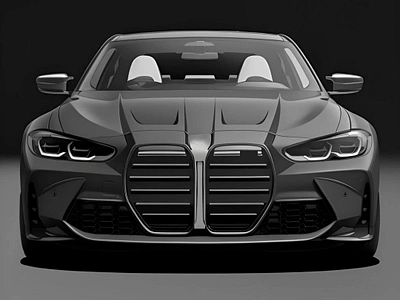 BMW M3 - IA autos bmw bmw brasil bmw design brasília brazil car design car designer carros cars design esboço ia illustration sketch veículos