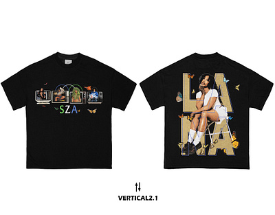 SZA BOOTLEG DESIGN V1 apparel design bootleg bootleg design clothing design design graphic design streetwear design tshirt design