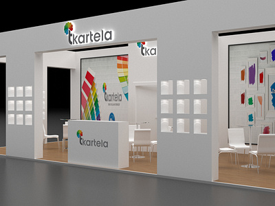 tkartela 3d 3d design 3d max 3ds max design exhibition booth exhibition design exhibition kiosk exhibition stand expo fair vray