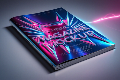 Magazine Mockup design graphic design illustration vector