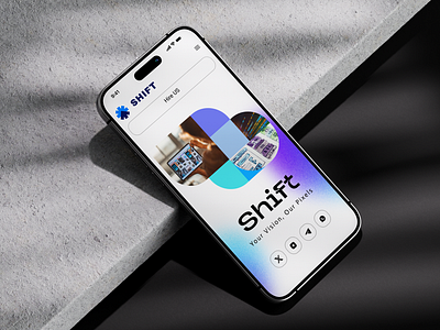 Shift UI/UX Design by Mahdyr Ebrahimi on Dribbble