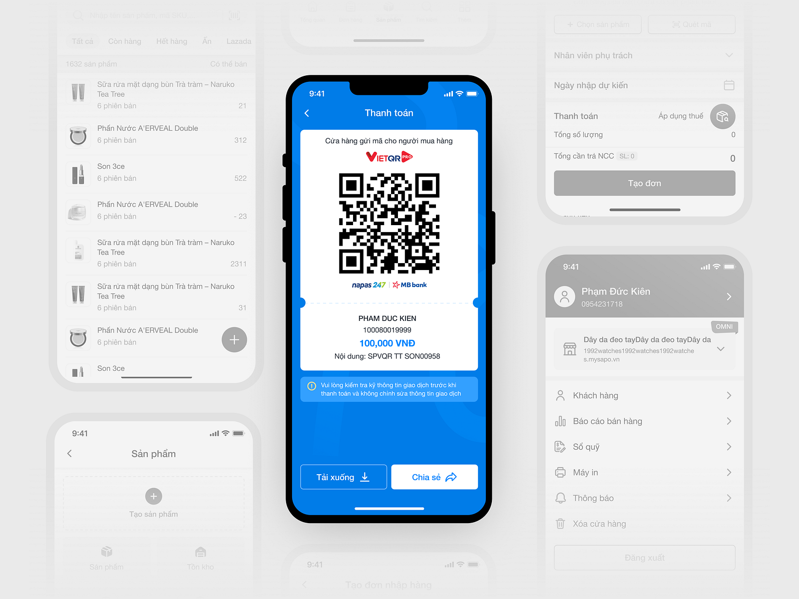 Scan qr code UI - Sapo by kiennn. on Dribbble
